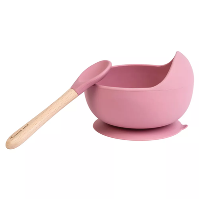 Saro Nordic Wave Bowl Feeding Set - Blossom