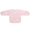 Saro Long Sleeve Baby Bib - Dusty Pink on Luna Baby Store Miami