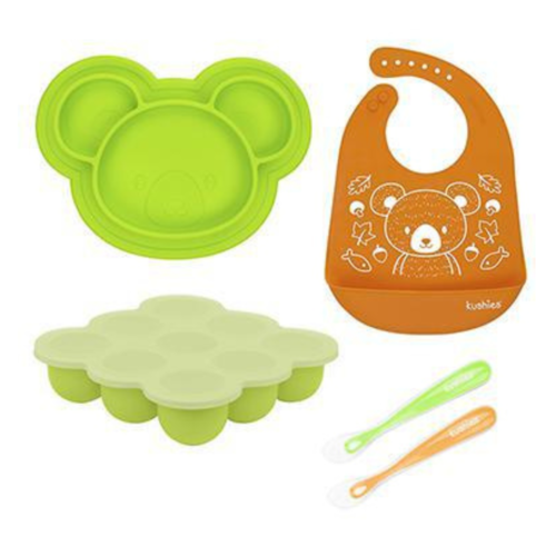 Kushies SiliSet Green Orange