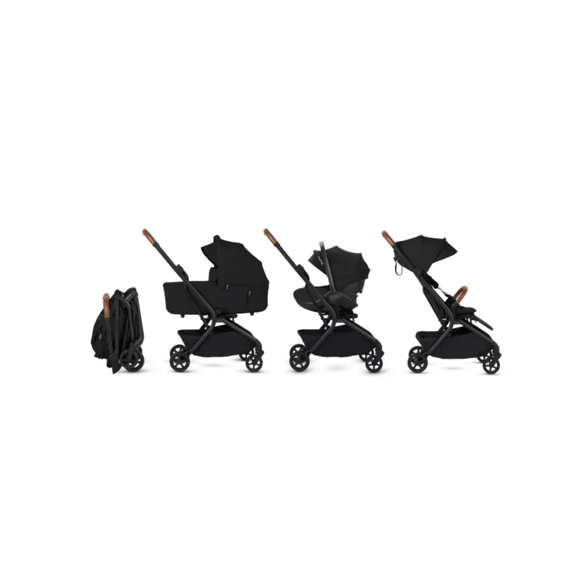 Silver Cross Nia Compact Travel Stroller - Onyx