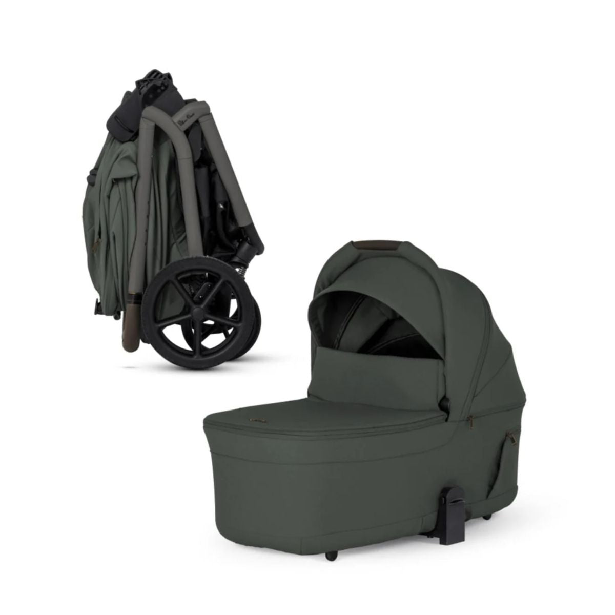 Silver Cross Breez Compact Bassinet - Pewter