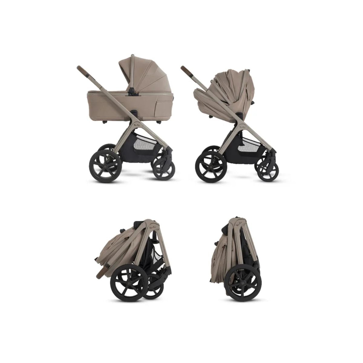 Silver Cross Cove 2 Compact Bassinet - Champagne