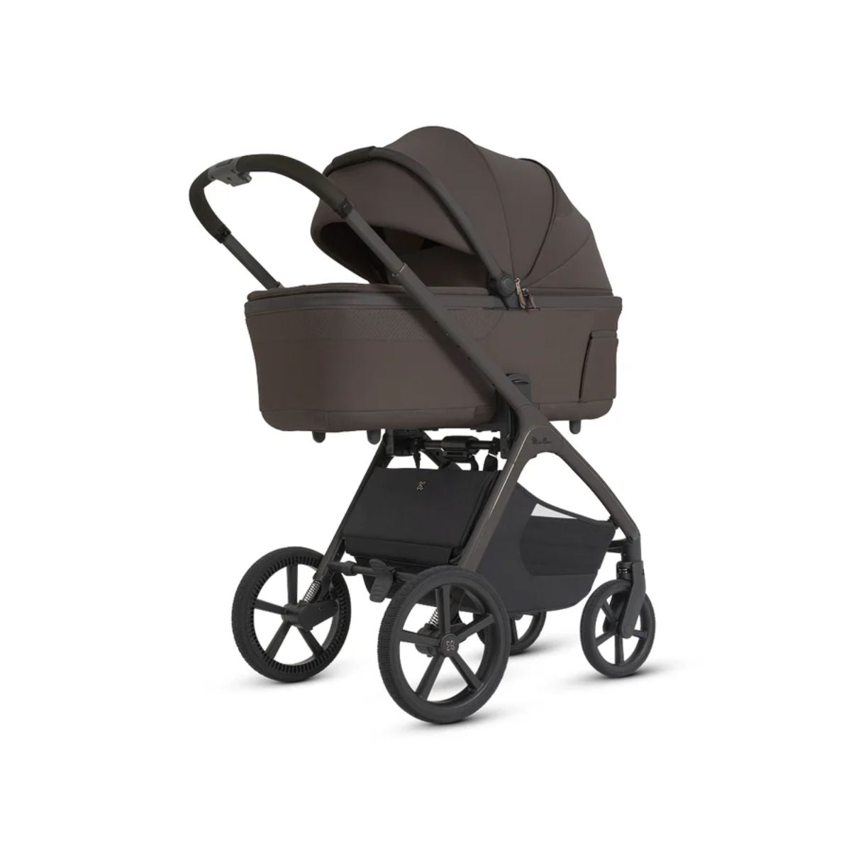 Silver Cross Cove 2 Compact Bassinet - Chocolate