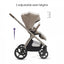 Silver Cross Cove 2 Full-Size All-Terrain Stroller - Champagne on Luna Baby Store Miami