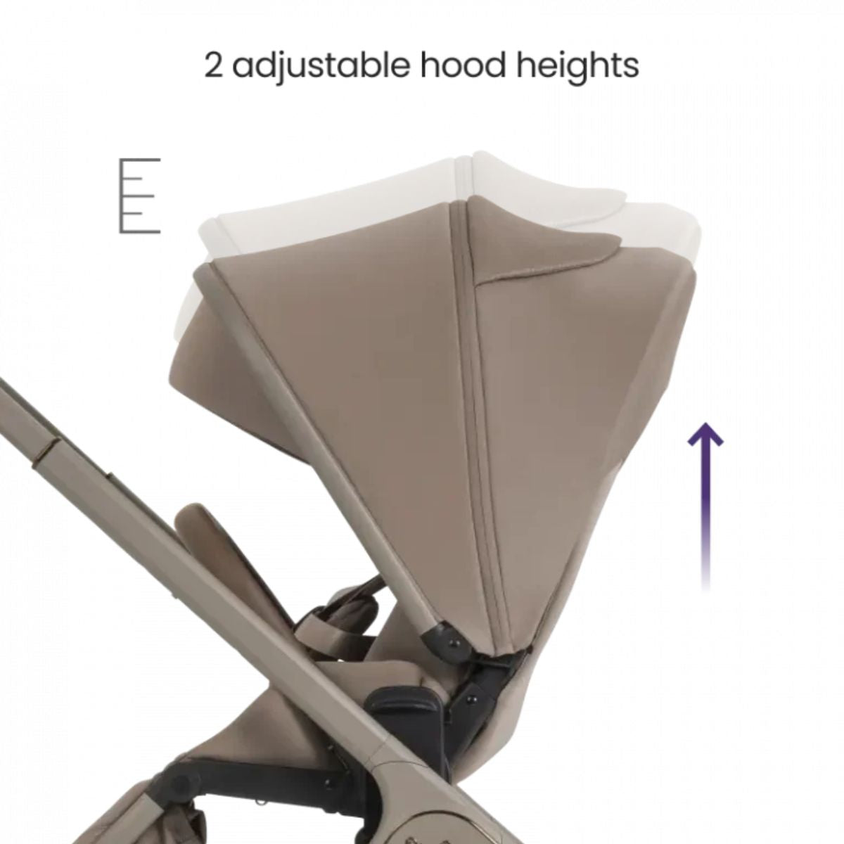 Silver Cross Cove 2 Full-Size All-Terrain Stroller - Champagne