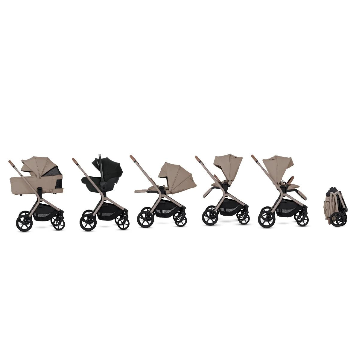 Silver Cross Cove 2 Full-Size All-Terrain Stroller - Champagne