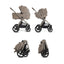 Silver Cross Cove 2 Full-Size All-Terrain Stroller - Champagne on Luna Baby Store Miami