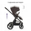 Silver Cross Cove 2 Full-Size All-Terrain Stroller - Chocolate on Luna Baby Store Miami