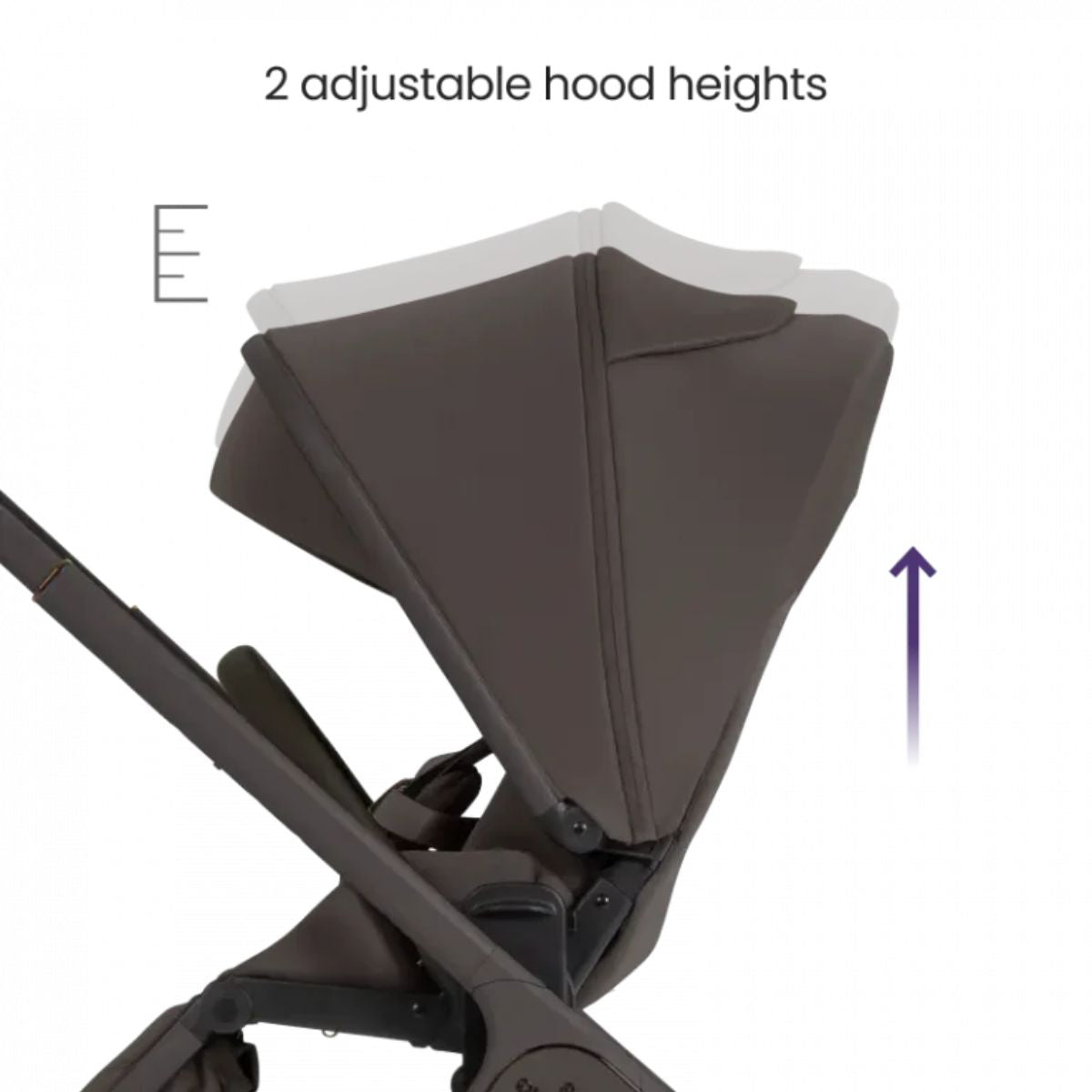 Silver Cross Cove 2 Full-Size All-Terrain Stroller - Chocolate