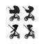 Silver Cross Cove 2 Full-Size All-Terrain Stroller - Onyx on Luna Baby Store Miami