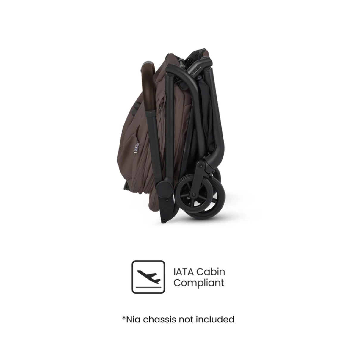 Silver Cross Nia Compact Bassinet - Chocolate