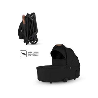 Silver Cross Nia Compact Bassinet - Onyx