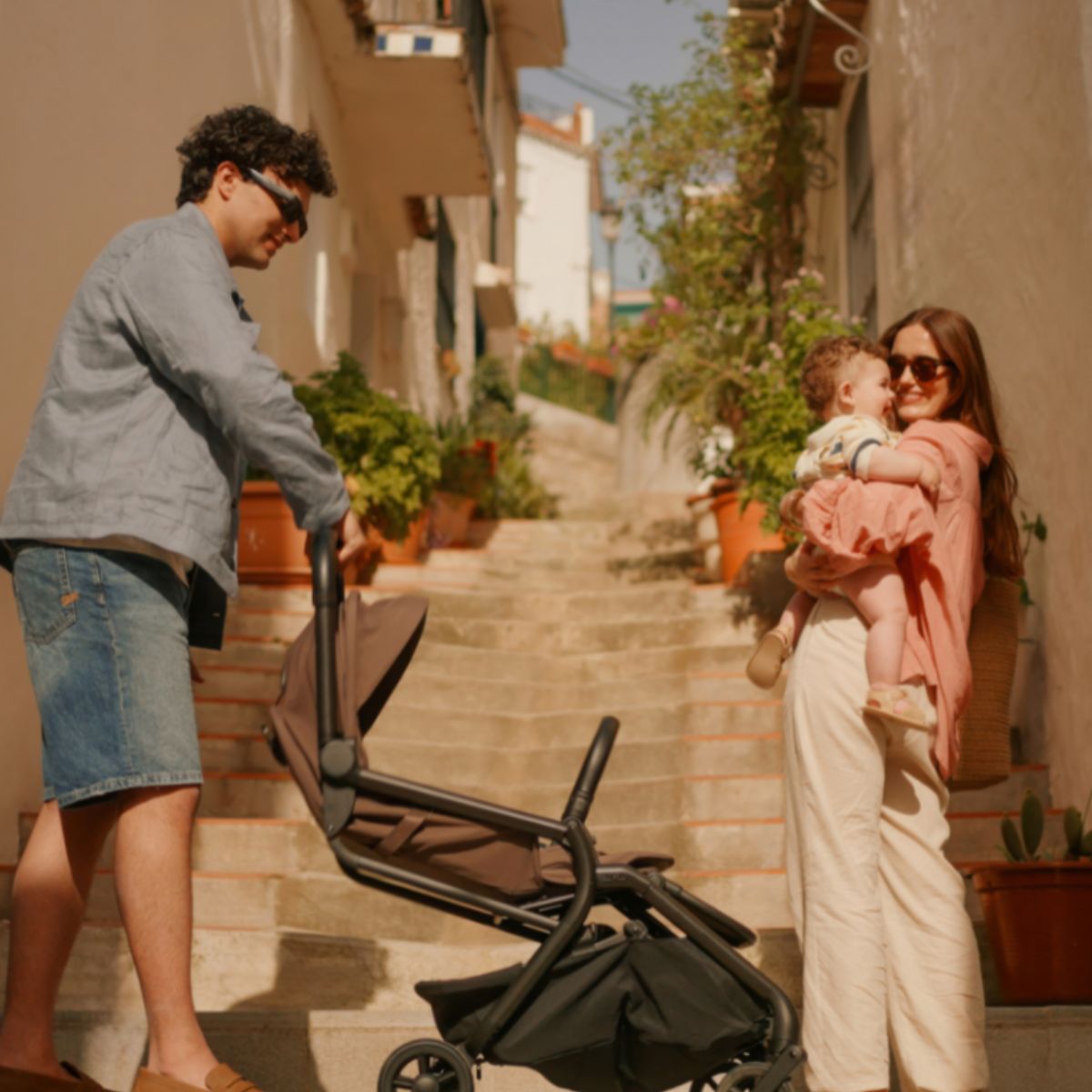 Silver Cross Nia Compact Travel Stroller Bundle - Chocolate