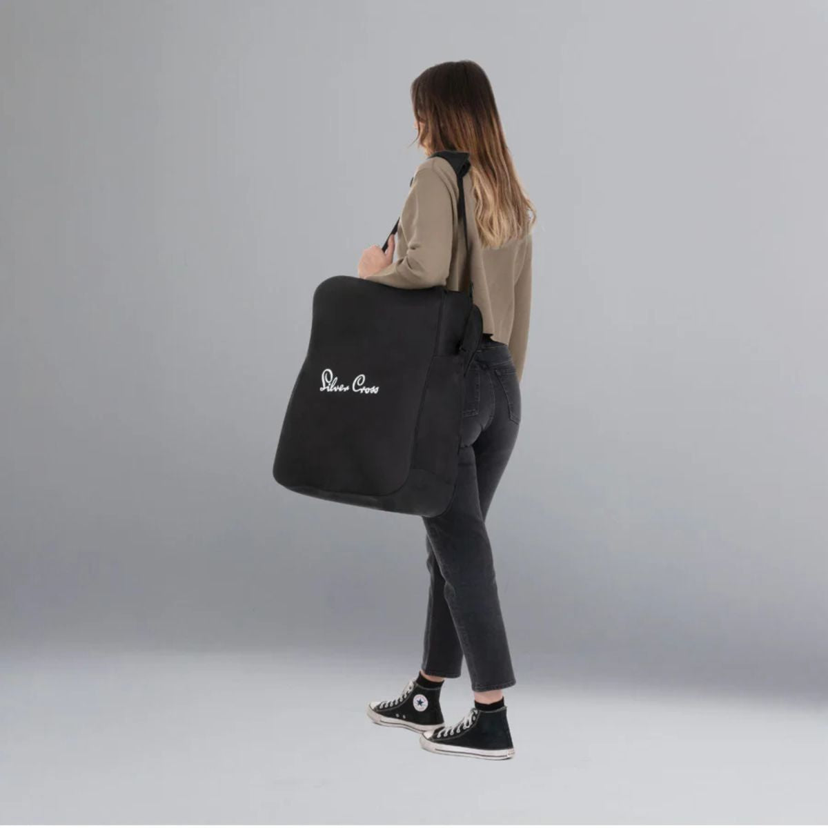 Silver Cross Clic/Nia Stroller Travel Bag - Black on Luna Baby Store Miami