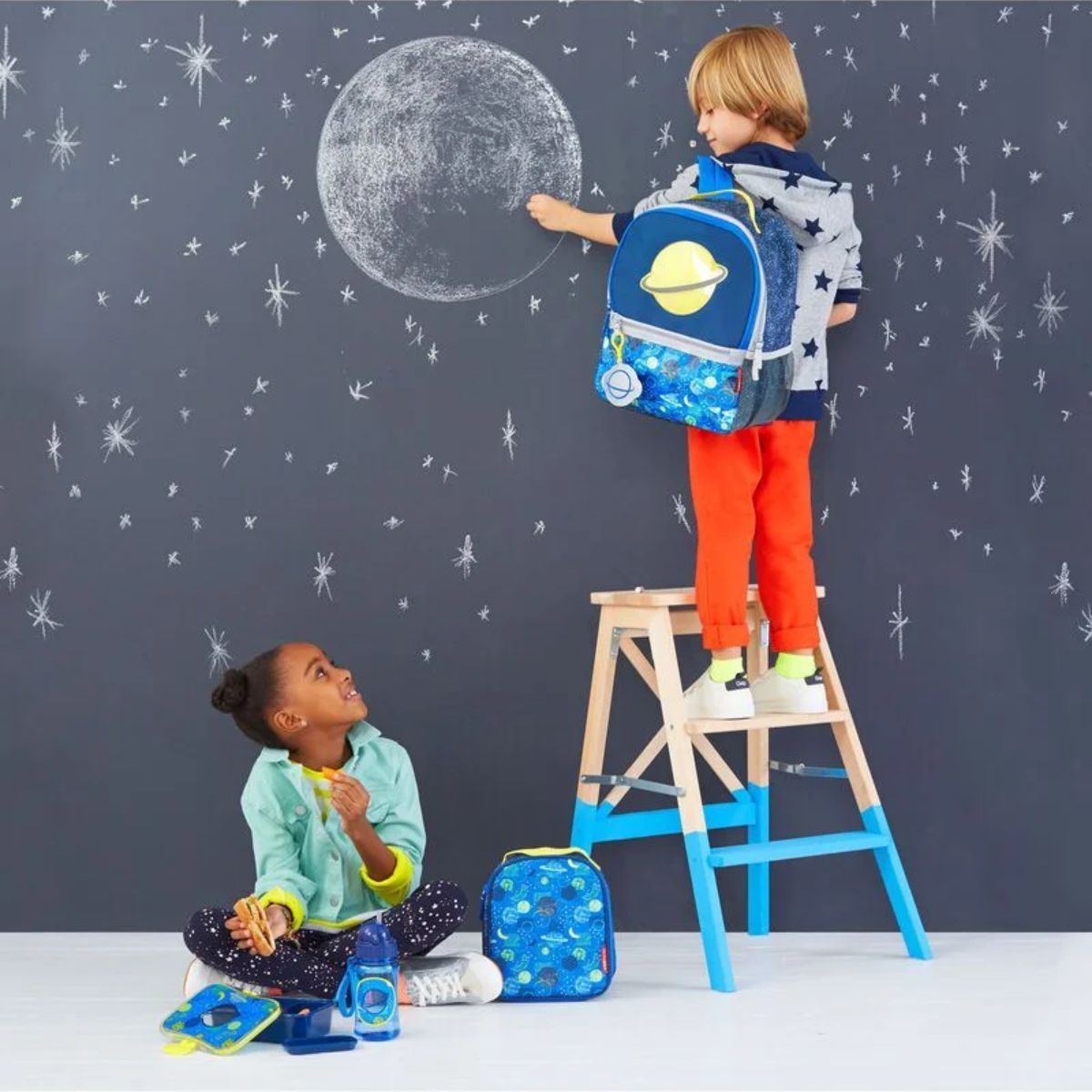 Skip Hop Forget Me Not Backpack And Lunchie - Galaxy