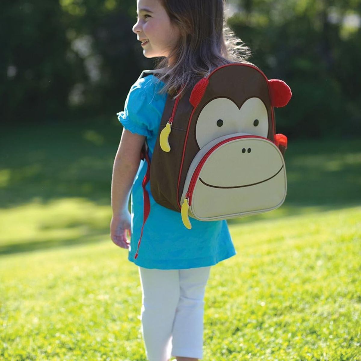 Skip Hop Little Kid Backpack - Monkey