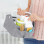 Skip Hop Nursery Style Light Up Diaper Caddy - Grey