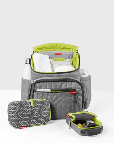 Skip Hop Backpack Diaper Bag - Grey