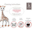 Sophie la Girafe Baby Teether, White Box- Classic on Luna Baby Store Miami