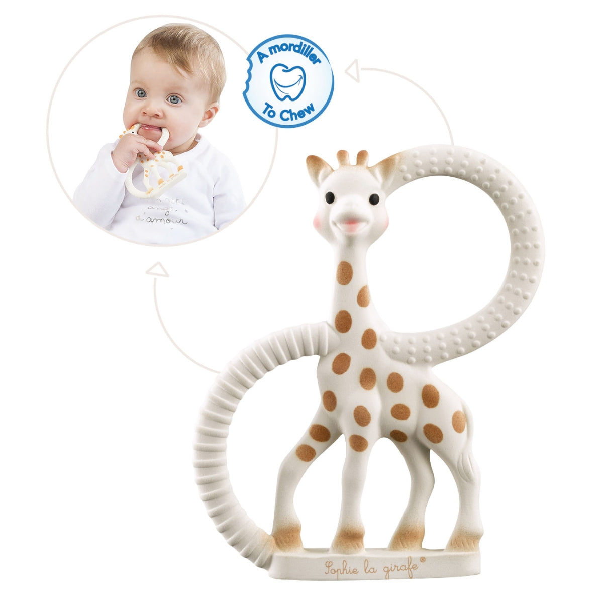 Sophie la Girafe - Teething Ring (So' Pure collection)