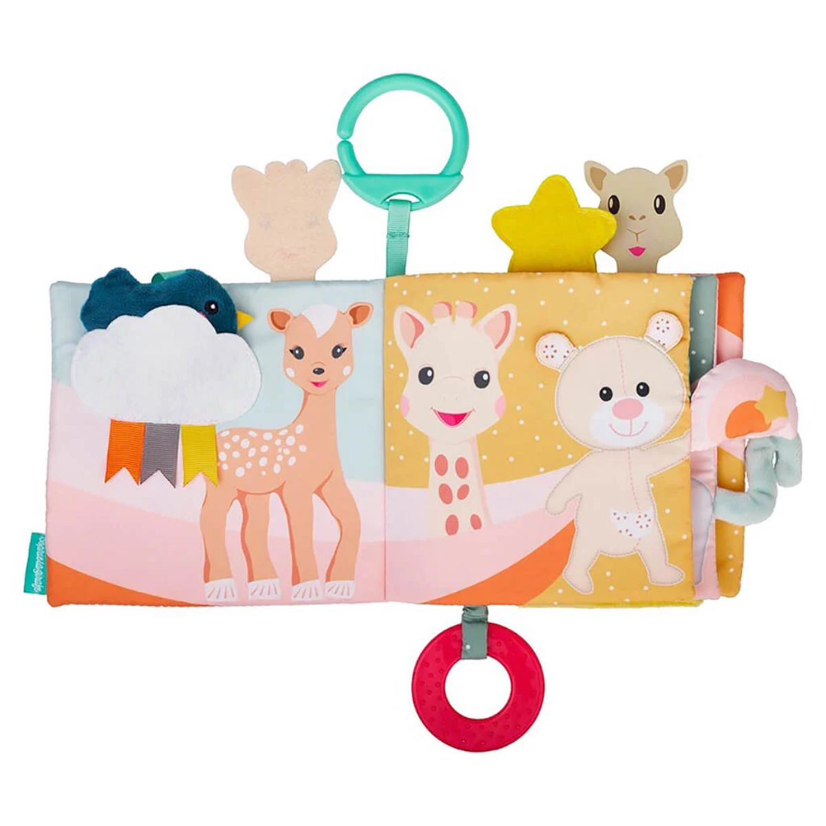 Sophie La Girafe Discovery Book on Luna Baby Store Miami