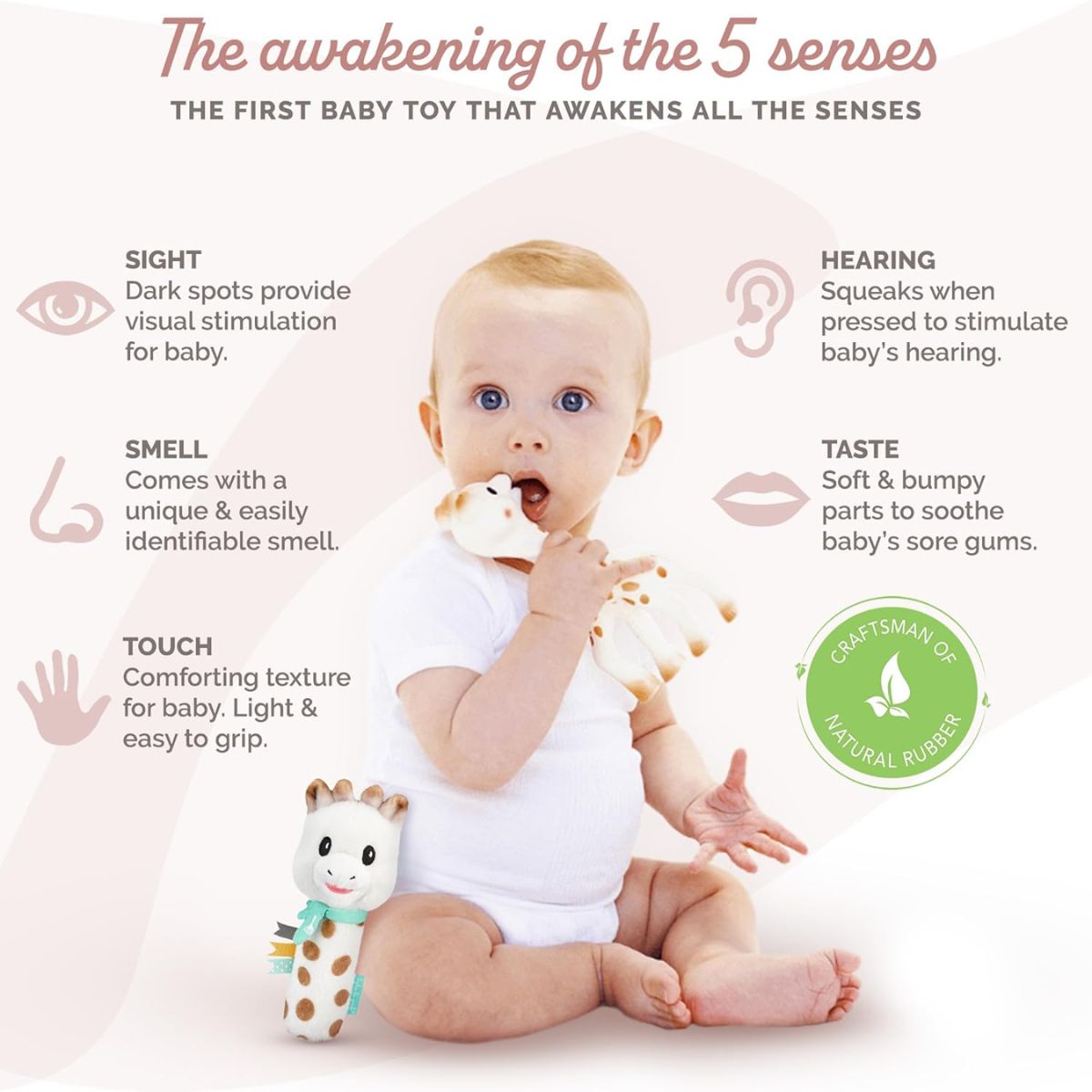 Sophie La Girafe Sophiesticated Set on Luna Baby Store Miami