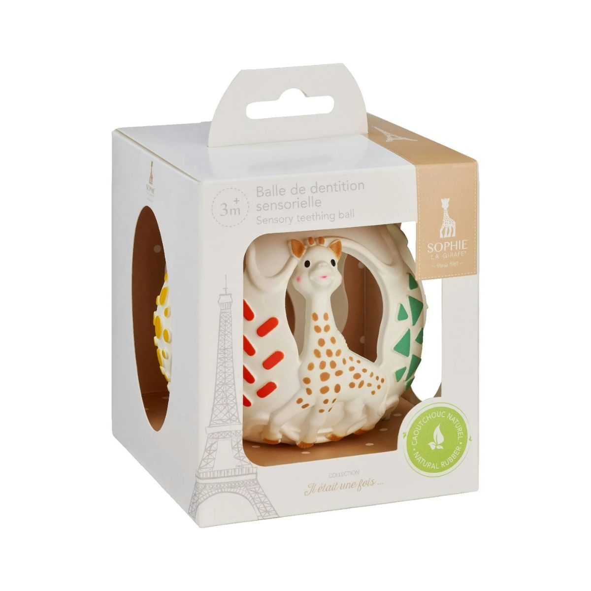Sophie la Girafe Sensory Teething Ball on Luna Baby Store Miami