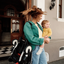 Stokke YOYO3 6+ Riviera Limited Edition Ultra-Compact Stroller - Capri/Black Frame on Luna Baby Store Miami