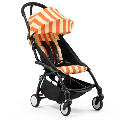 Stokke YOYO3 6+ Riviera Limited Edition Ultra-Compact Stroller - Capri/Black Frame
