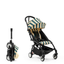 Stokke YOYO3 6+ Riviera Limited Edition Ultra-Compact Stroller - Monaco/Black Frame on Luna Baby Store Miami