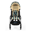 Stokke YOYO3 6+ Riviera Limited Edition Ultra-Compact Stroller - Monaco/Black Frame on Luna Baby Store Miami