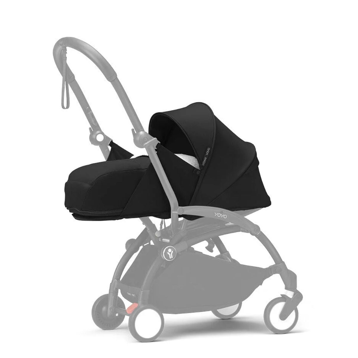 Stokke YOYO³ 0+ Newborn Pack - Black - Folds with the YOYO Frame