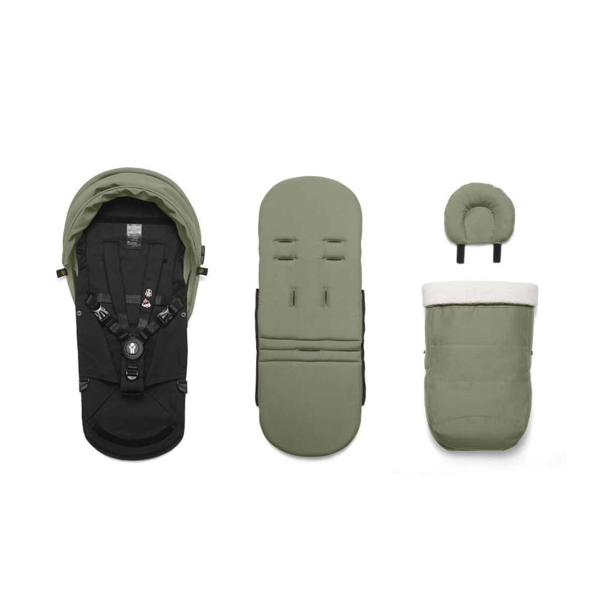 Stokke YOYO³ 0+ Newborn Pack - Olive on Luna Baby Store Miami