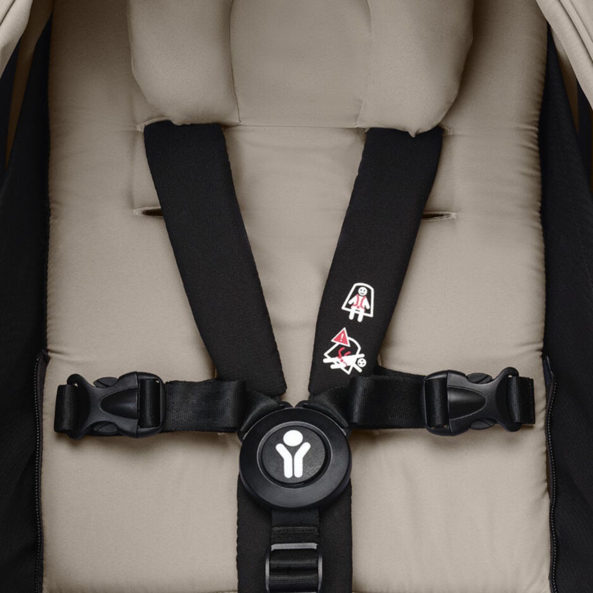 Stokke YOYO³ 0+ Newborn Pack - Taupe - Secure & Weather Protected