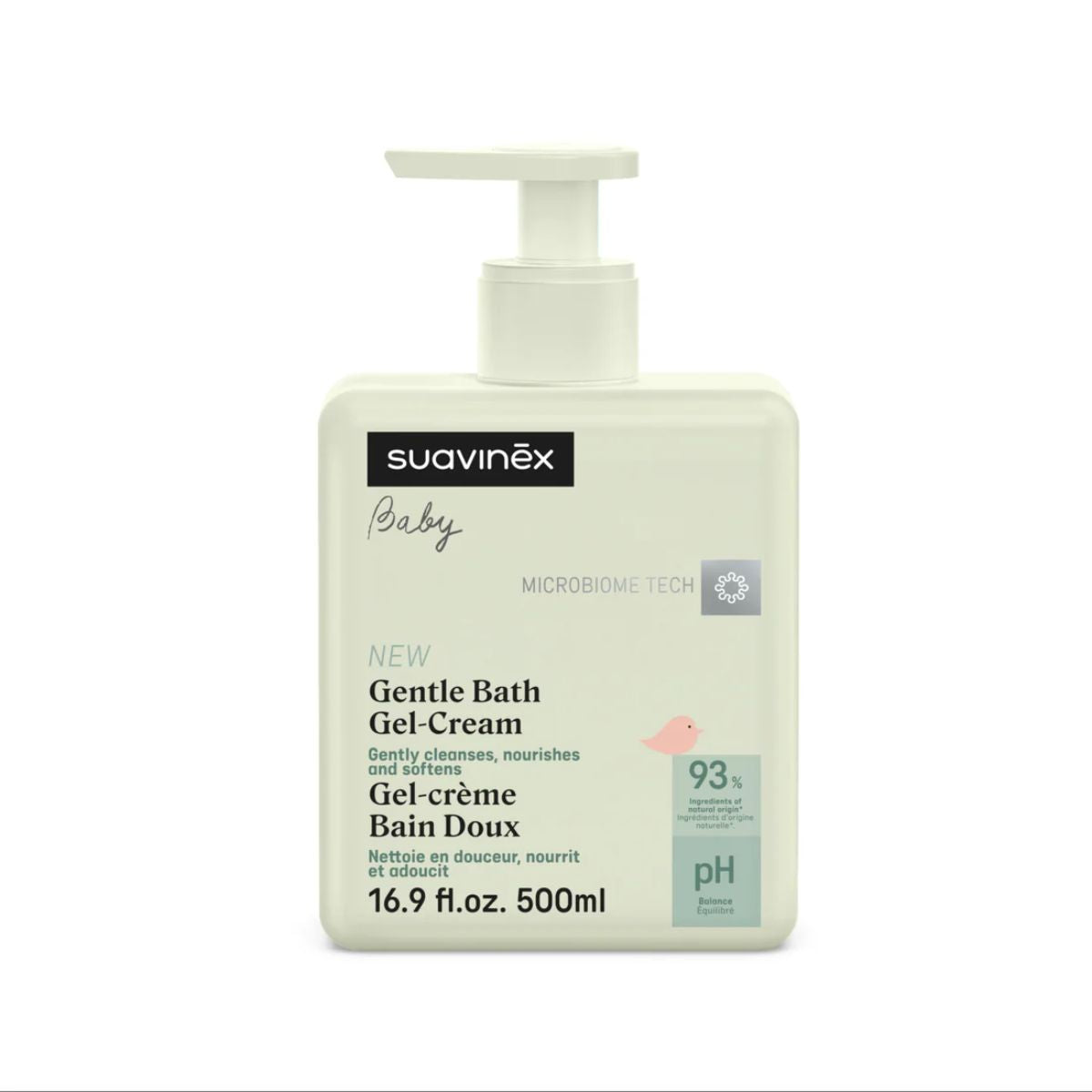 Suavinex Gentle Bath Gel-Cream on Luna Baby Store Miami