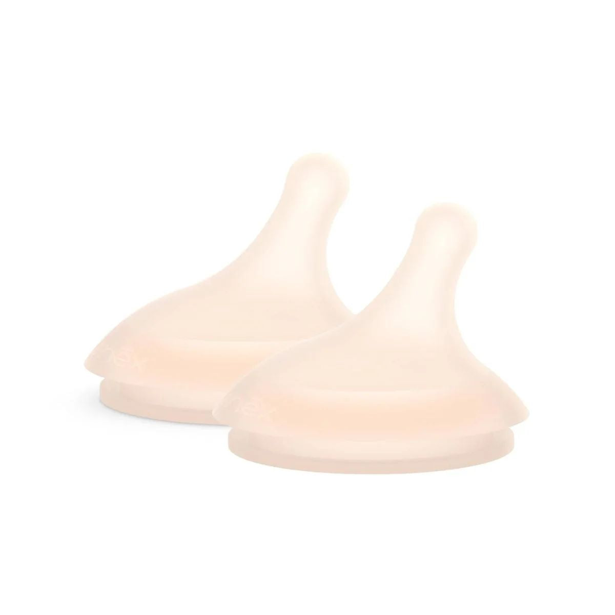 Suavinex Zero.Zero Asymmetrical Silicone Nipple Dense Flow 6M+ 2 Pack - Fair Tone on Luna Baby Store Miami