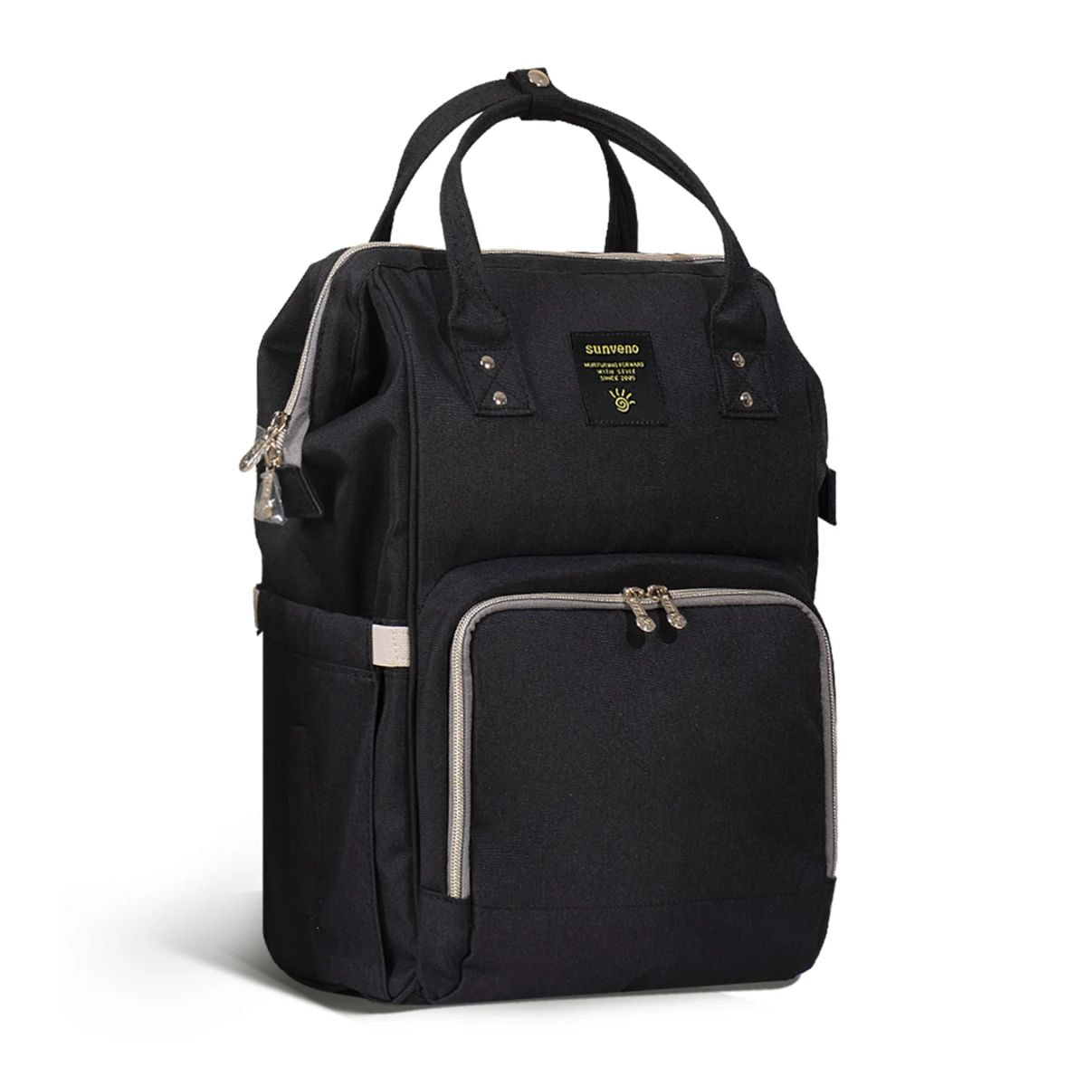 Sunveno Classic Diaper Backpack - Black