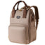 Sunveno Open Wide Diaper Backpack - Brown on Luna Baby Store Miami