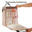 Sunveno Open Wide Diaper Backpack - Brown on Luna Baby Store Miami