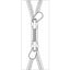 Swaddle Designs Muslin Baby Sleep Sack zzZipMe Little Lambs Sterling - 0-6M on Luna Baby Store Miami