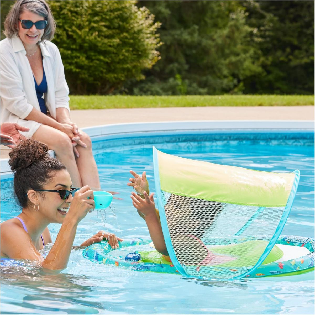 SwimWays Baby Spring Float Sun Canopy 9-24M - Splash N' Play