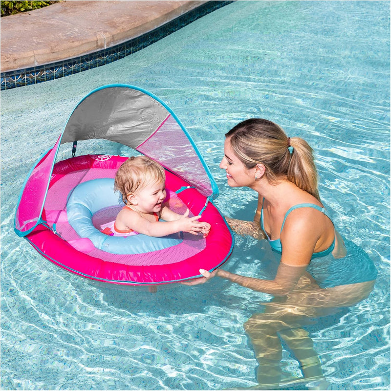 Swimways Baby Spring Float Sun Canopy - Pink