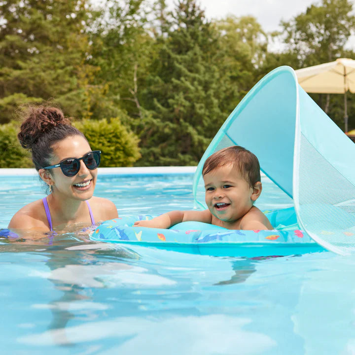 Swimways Baby Spring Float Sun Canopy - Green - Luna Baby Store Miami