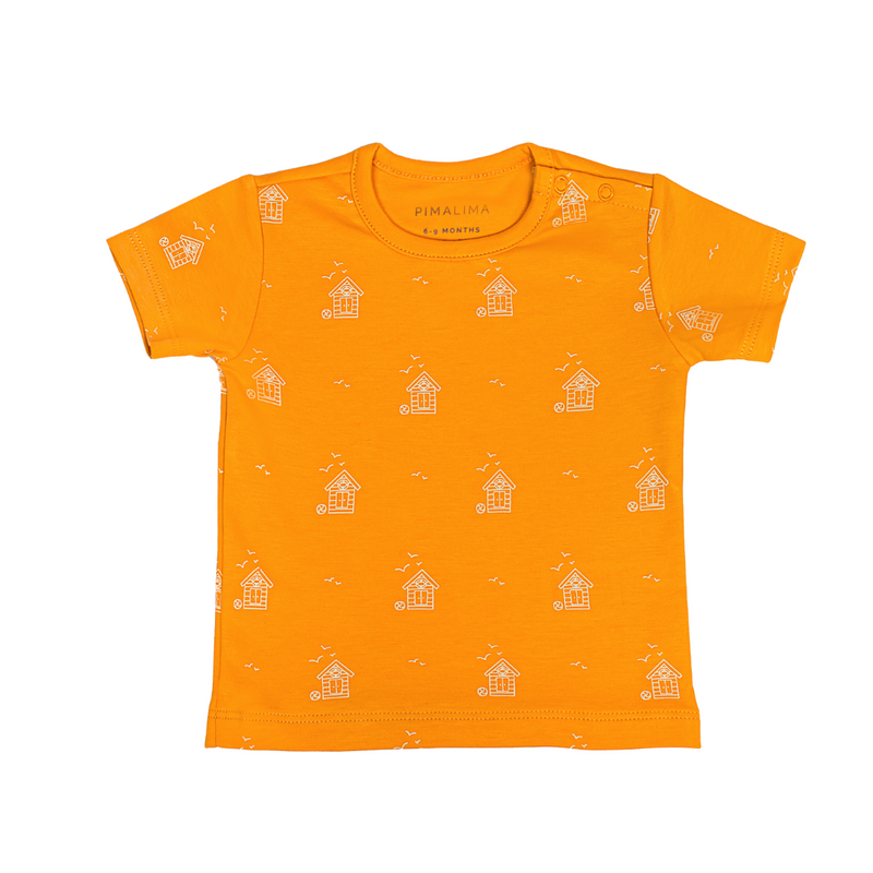 T-Shirt Short Sleeve - Amber Yellow
