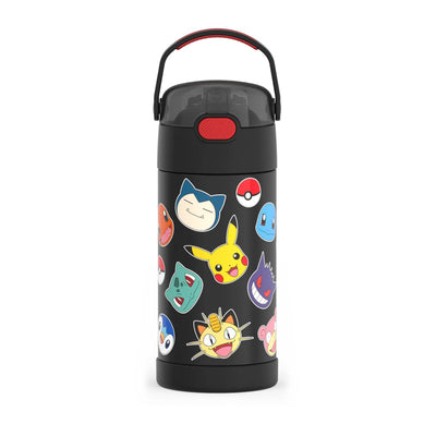 Thermos Funtainer Water Bottle With Straw 12 OZ - Pokémon
