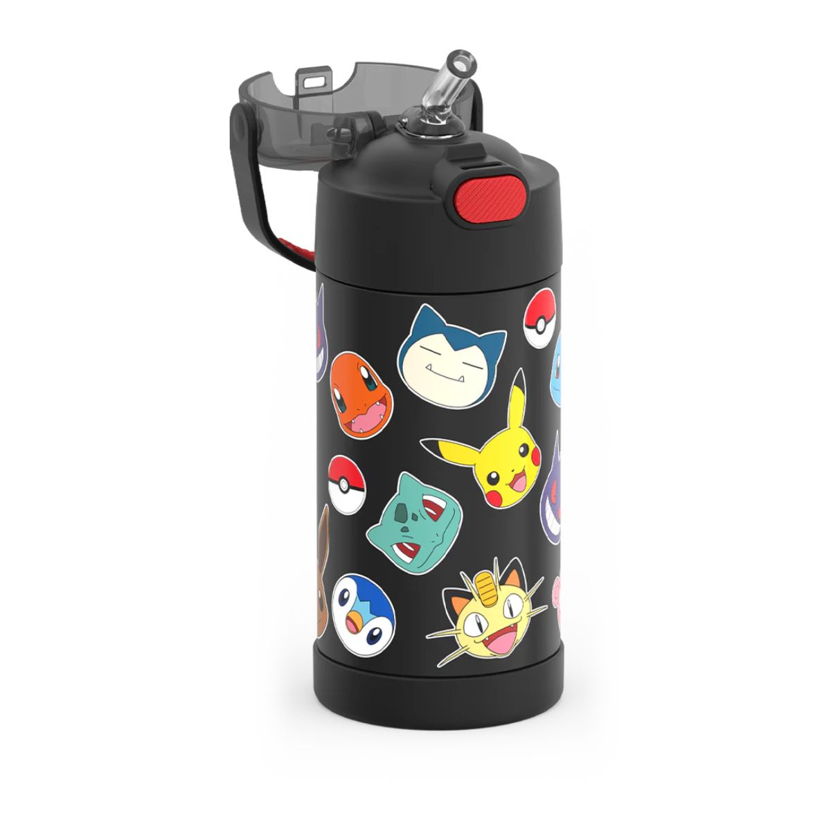 Thermos Funtainer Water Bottle With Straw 12 OZ - Pokémon