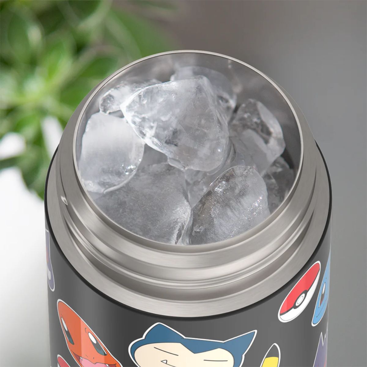 Thermos Funtainer Water Bottle With Straw 12 OZ - Pokémon - Long-Lasting Cold Retention
