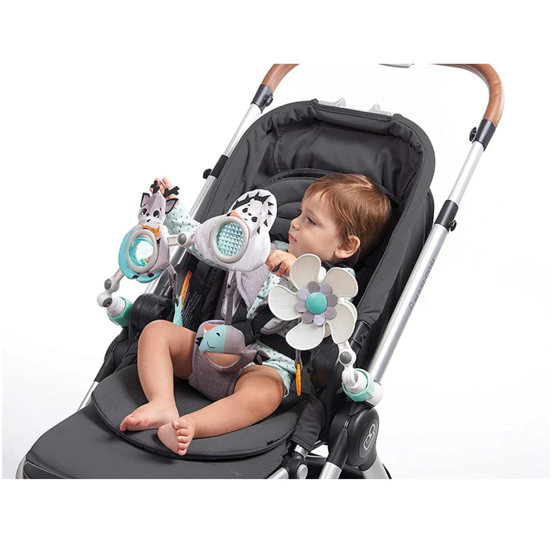 Tiny Love Sunny Stroll Stroller Arch - Magical Tales Black & White - Visual & Sensory Stimulation