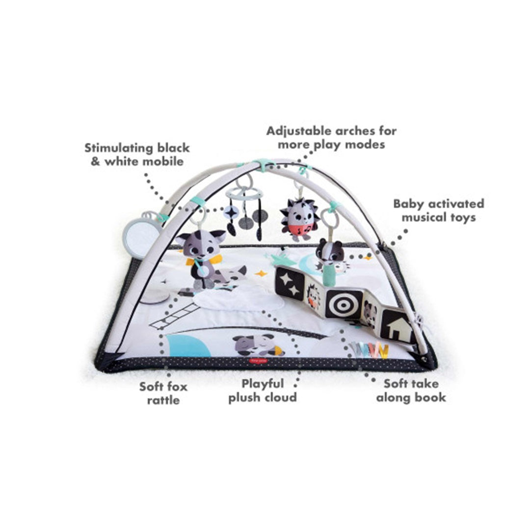 Tiny Love Magical Tales Black & White Gymini Activity Play Mat With Book
