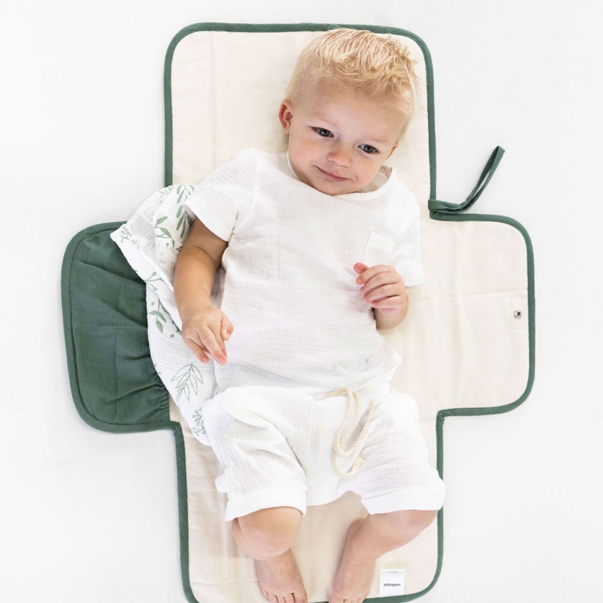 Toddlekind Mini Maven Portable Changing Pad - Forest on Luna Baby Store Miami
